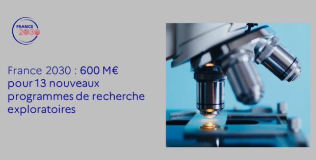 France 2030 : 600 millions d’euros dédiés aux 13 nouveaux programmes de recherche